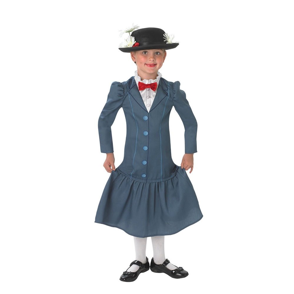 Rubies Mary Poppins Girl Costume Medium 5 - 6 888832 - M - Colorland Toys