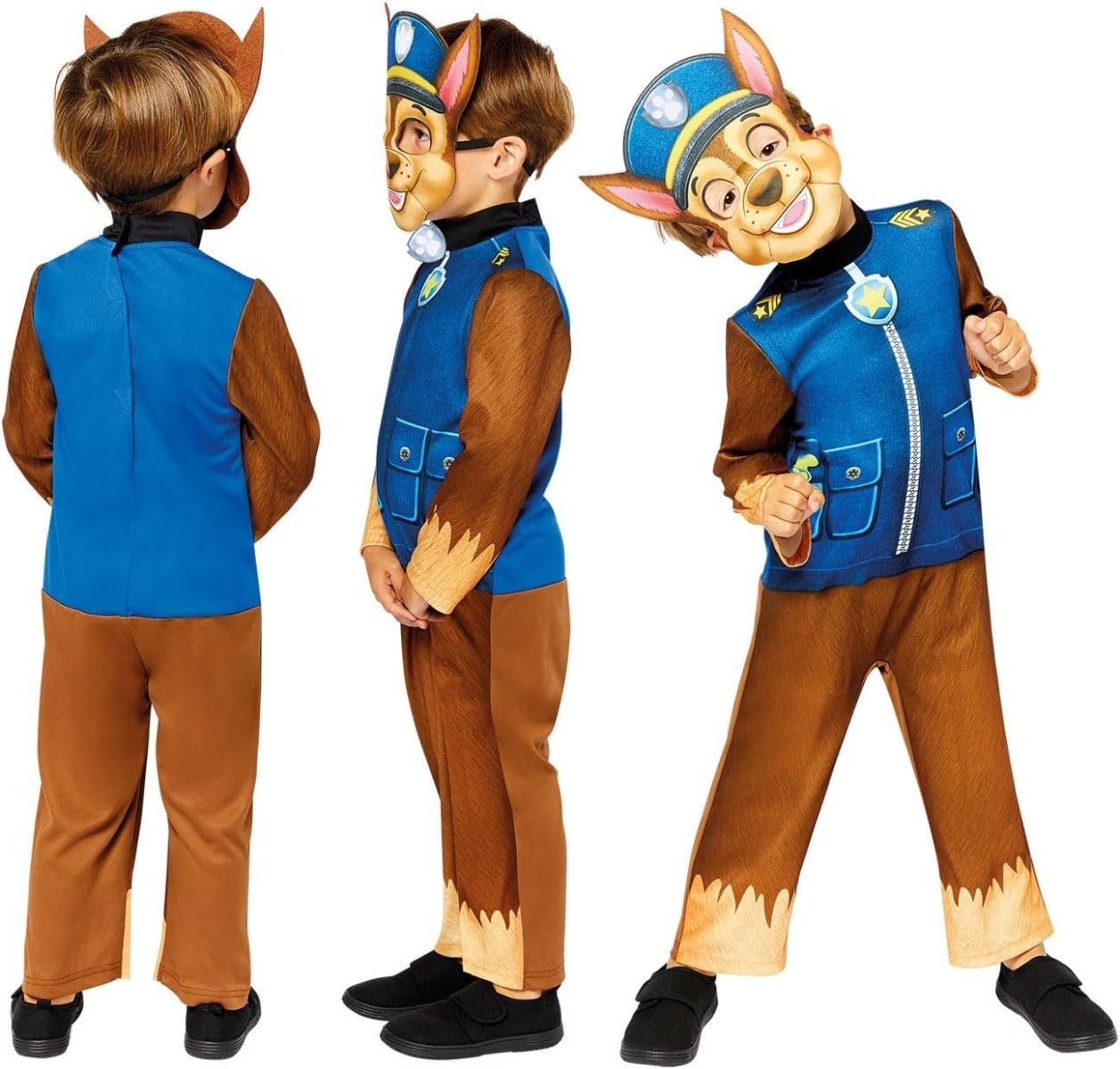 Rubies Paw Patrol Chase Costume 3 - 4 9909117 - Colorland Toys