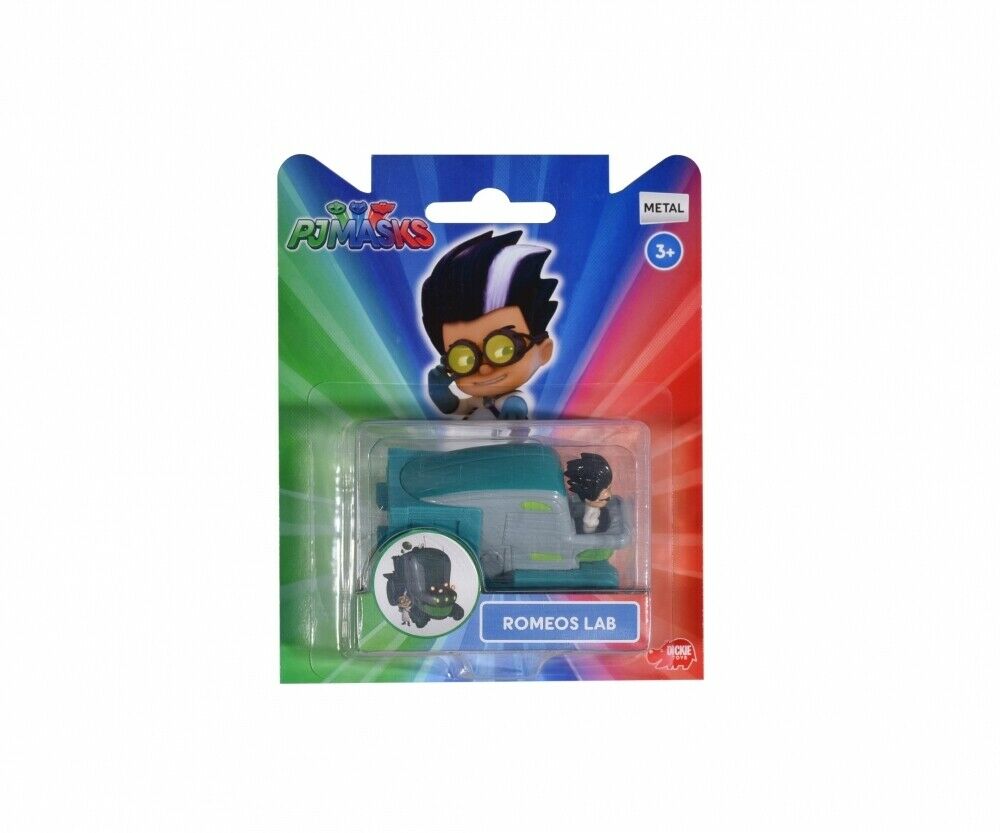 PJ Masks Diecast Metal Vehicle Romeo's Lab Toy Car 203141003
