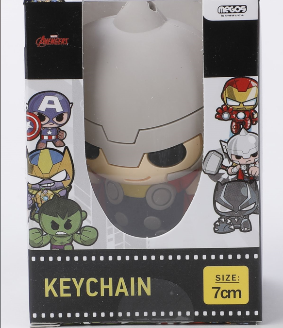 Marvel Key Chain - Thor - White & Yellow 64234
