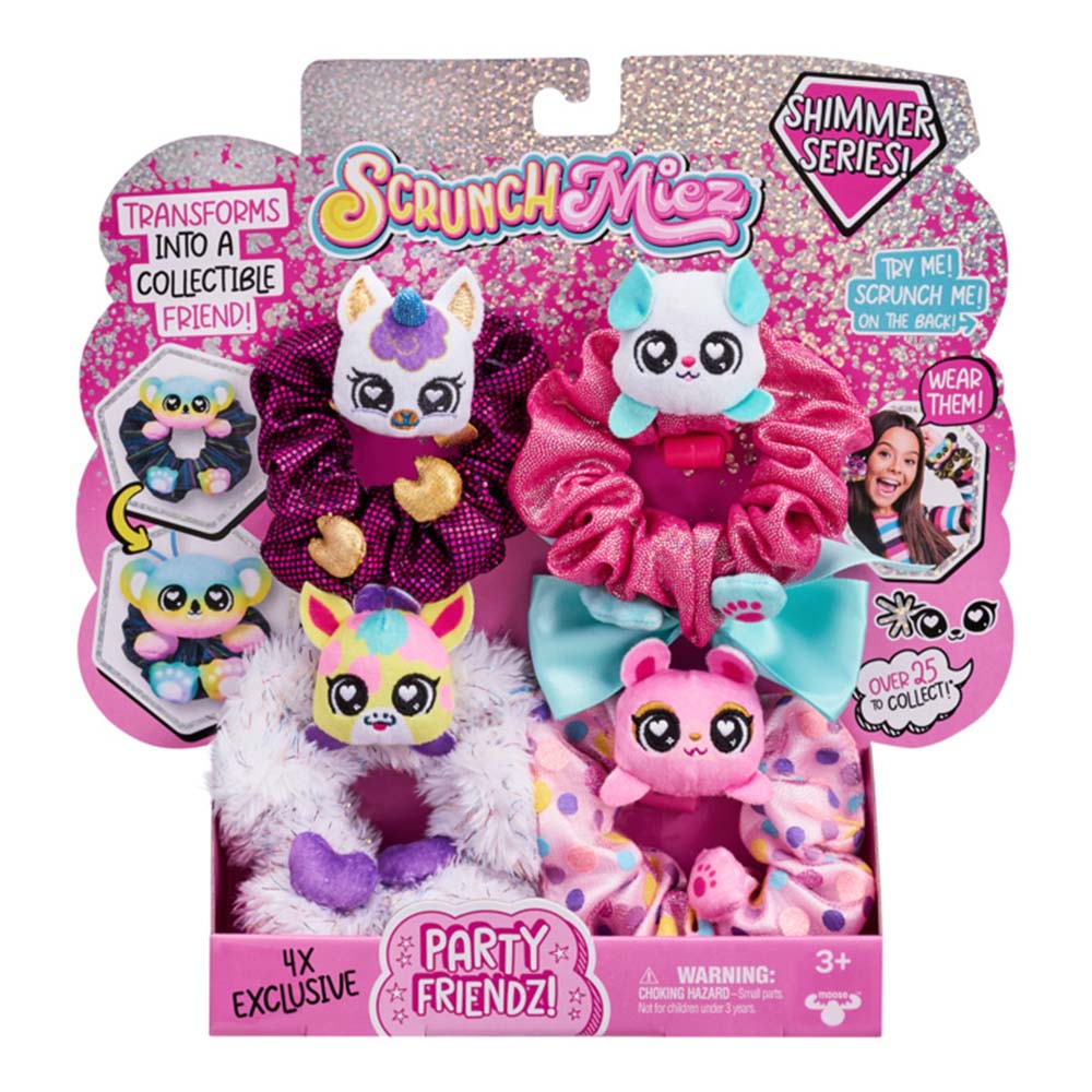 Scrunchmiez Series 4 Pack 96552 - Colorland Toys