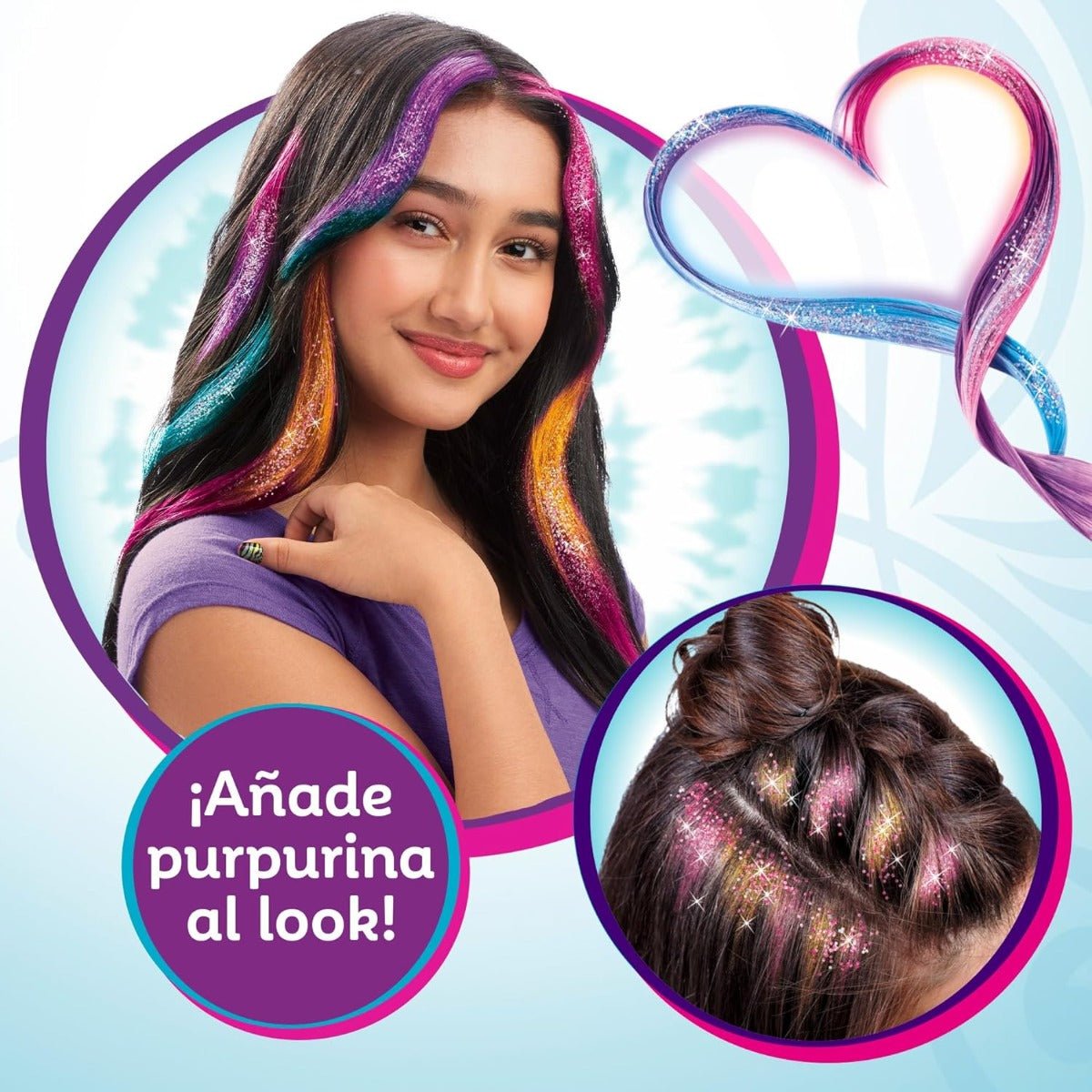 Shimmer N Sparkle Color FX Hair Extension Studio SNS - 65594 - Colorland Toys
