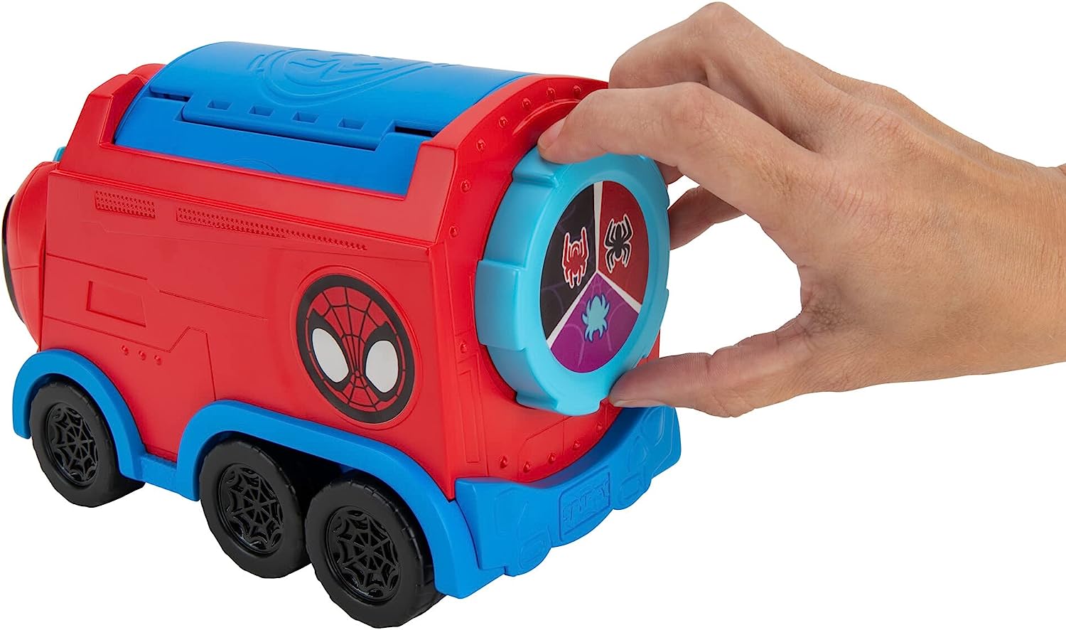 Spidey and His Amazing Friends Transforming Web Spinning Hauler SNF0081 - Colorland Toys