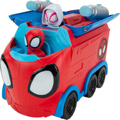 Spidey and His Amazing Friends Transforming Web Spinning Hauler SNF0081 - Colorland Toys