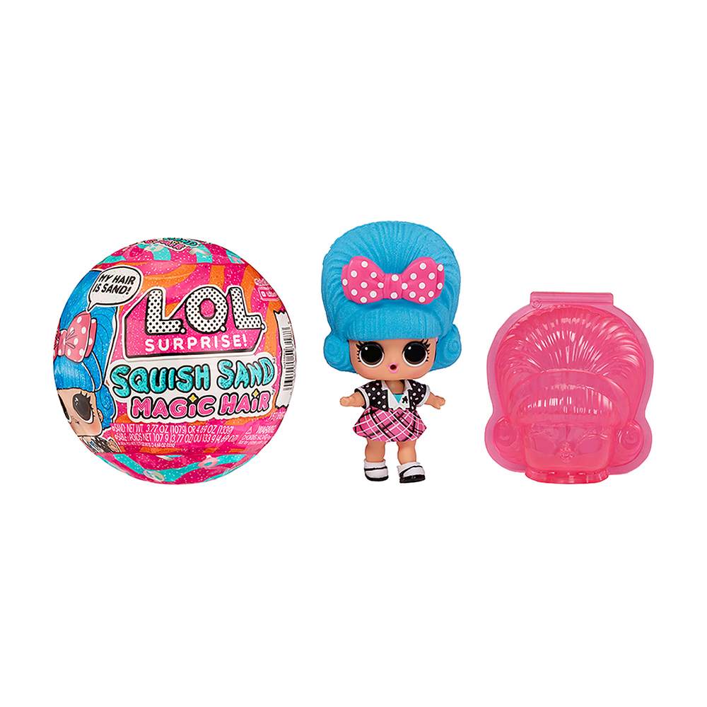 L.O.L. Surprise Squish Sand Magic Hair Tots Asst MGA-593188