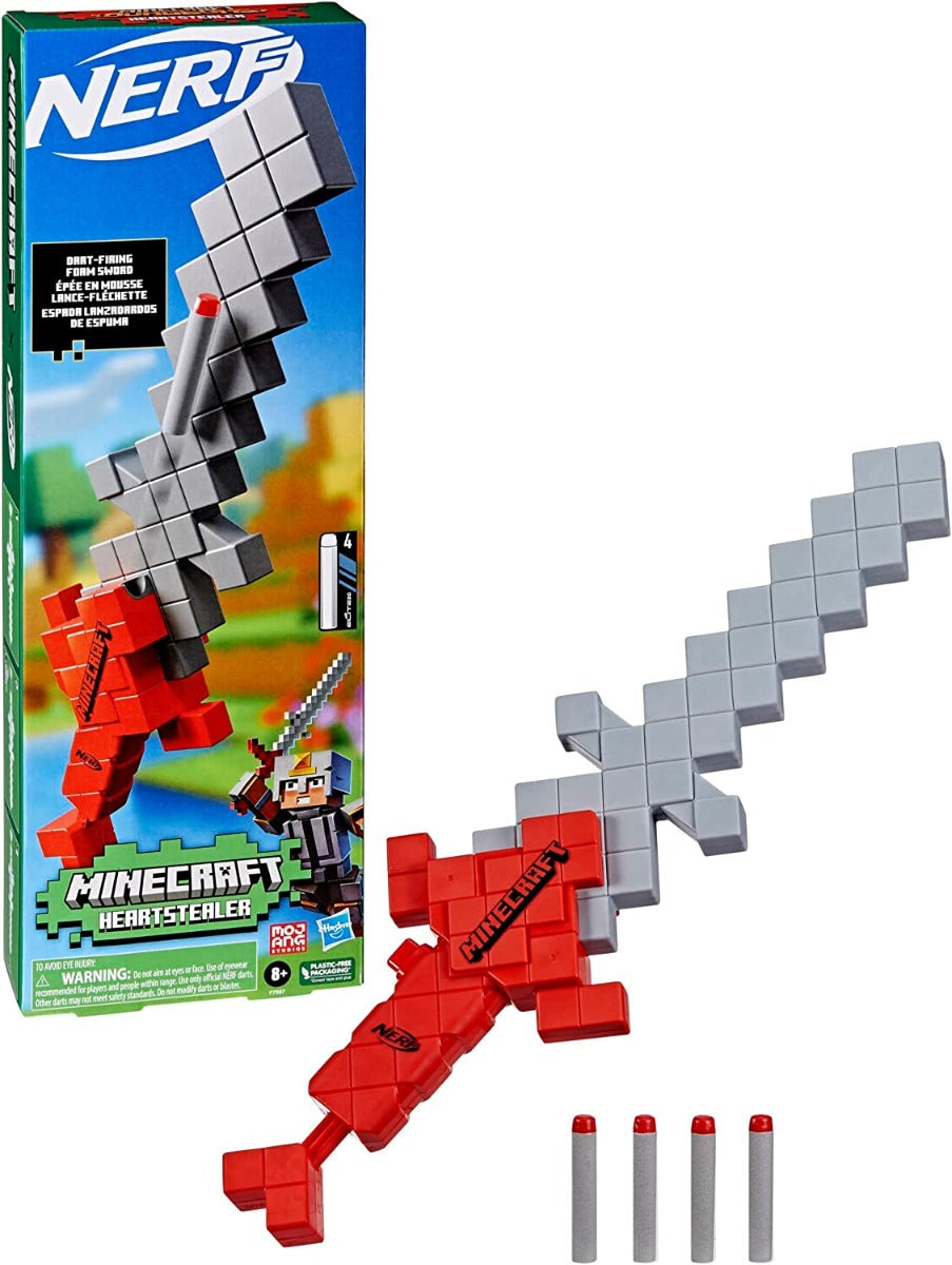 Nerf Minecraft Blaster Heartstealer F7597