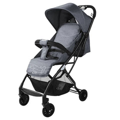 Baobaohao Baby Stroller Foldable Pram Gray S4291-S1