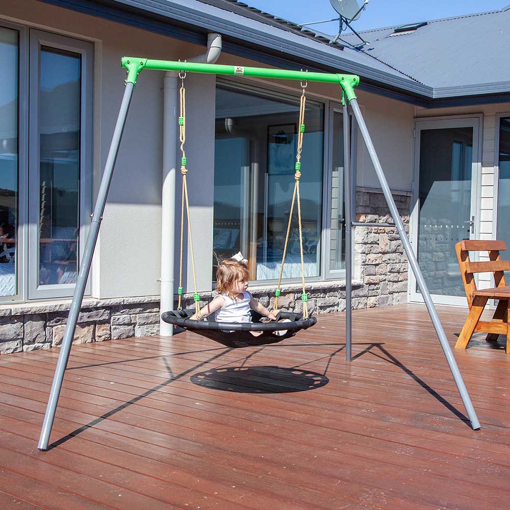 Dynamic Sports Fennic Fox Nest Metal Swing Set LK29