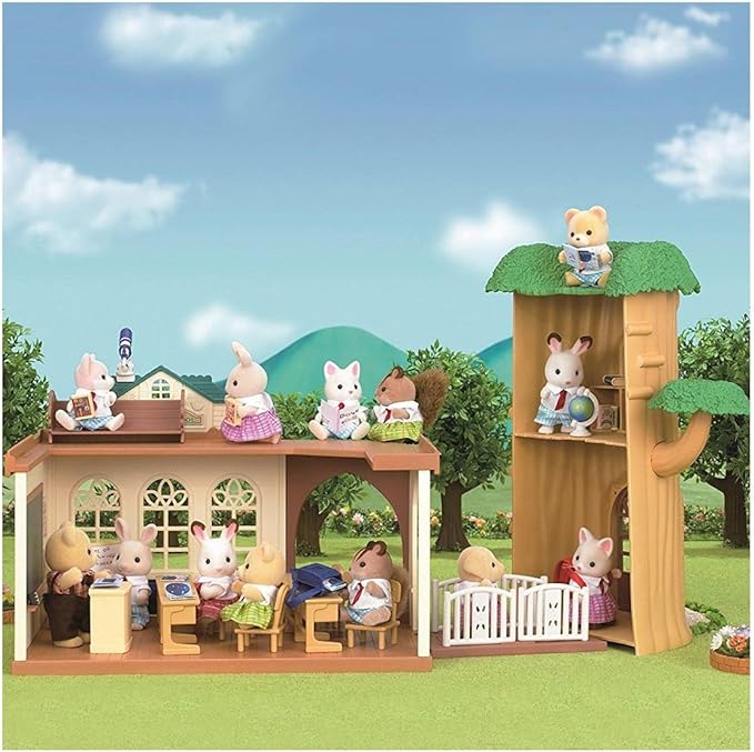 Sylvanian Families Country Tree School Gift Set 5105 - Colorland Toys