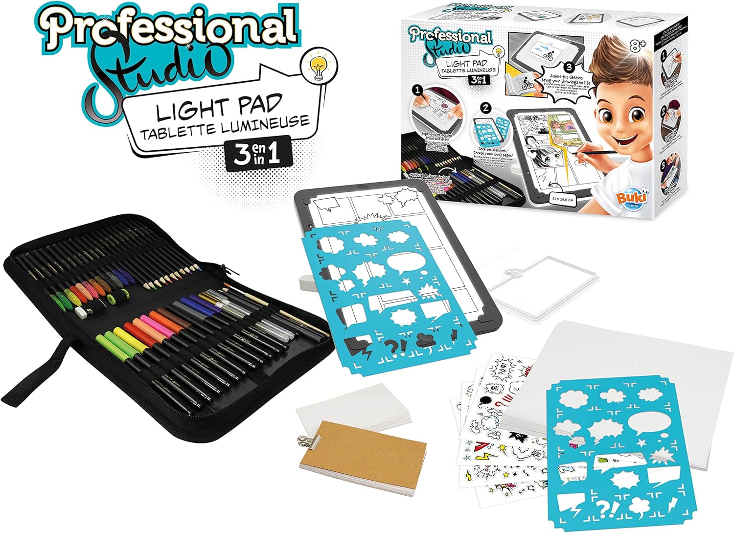 Buki Professional Studio 3-in-1 Light Pad 5432