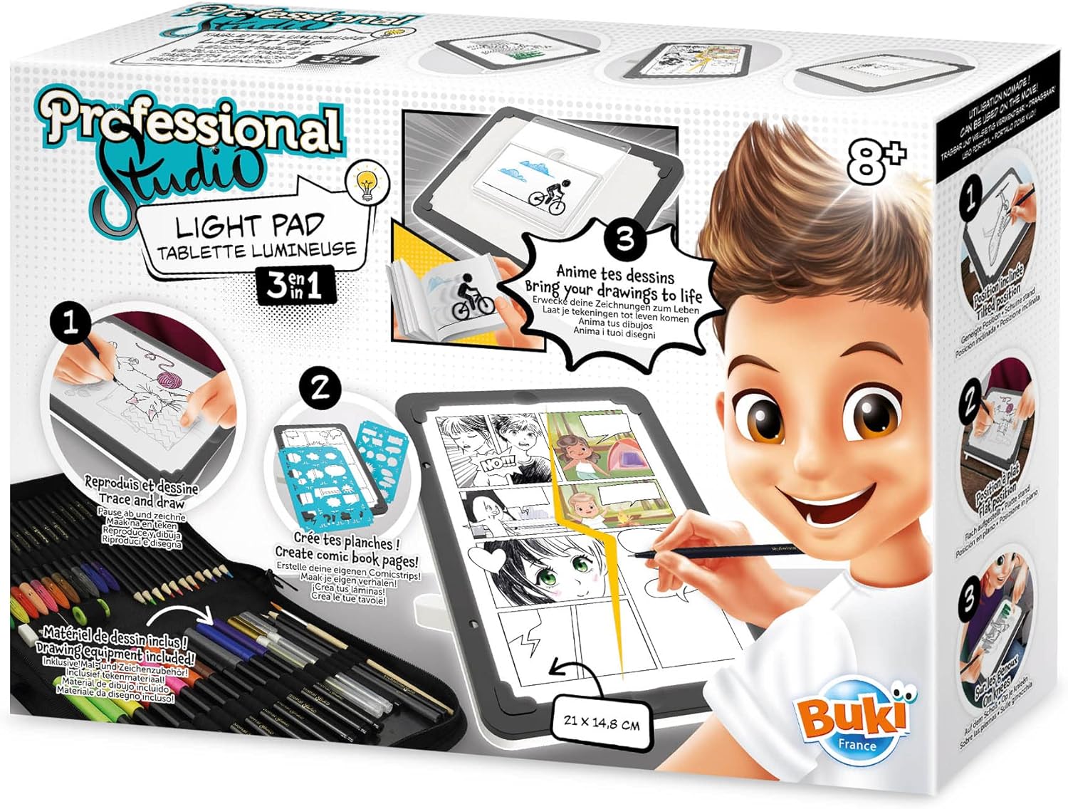 Buki Professional Studio 3-in-1 Light Pad 5432