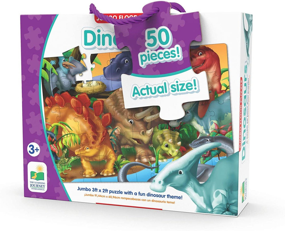 The Learning Journey Jumbo Floor Puzzles Dinosaurs 50pcs 435229 - Colorland Toys