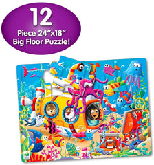 The Learning Journey Puzzle My First Ocean Friends 12pcs 108758 - Colorland Toys