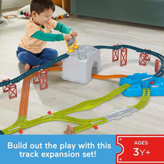 Thomas & Friends Toy Train Tracks Set, Connect & Build Bucket, 34 - Piece Expansion Pack for Diecast & Motorized Trains - Colorland Toys