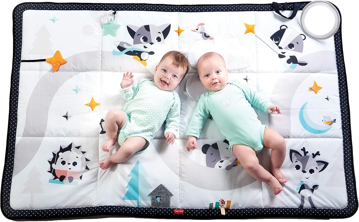 Tiny Love Super Mat Black&White 1206000 - Colorland Toys