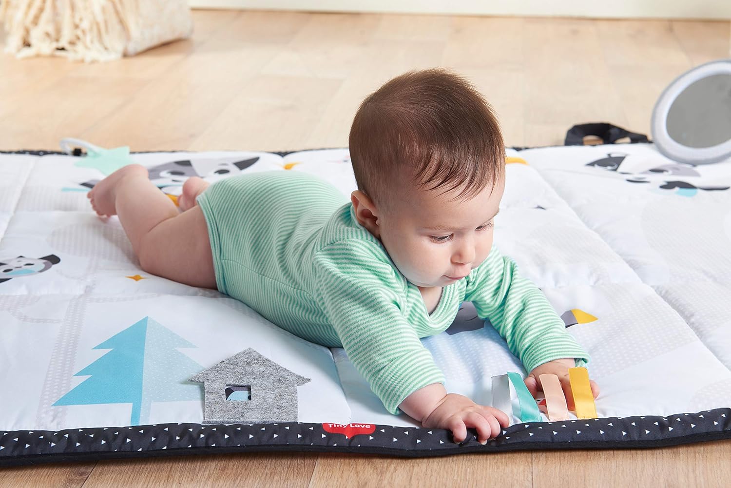 Tiny Love Super Mat Black&White 1206000 - Colorland Toys