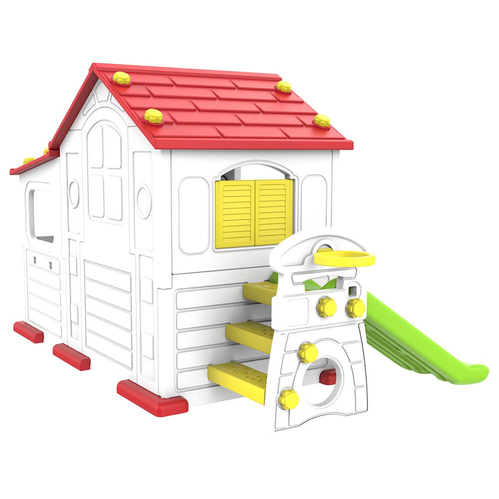 Tomo Big Playhouse w/ Slide CHD-506