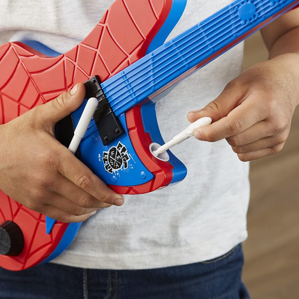 Spider-Man Across The Spider-verse Ultimate Web Power Guitar F5622