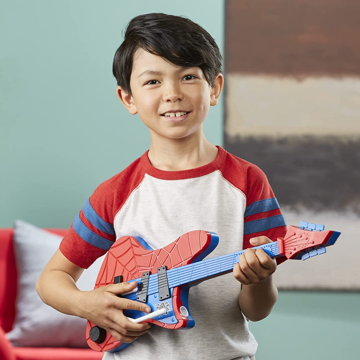 Spider-Man Across The Spider-verse Ultimate Web Power Guitar F5622