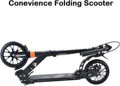 Urban Scooter with Suspension Black TG - 9060L - Colorland Toys
