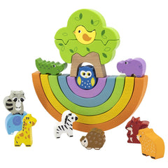 Viga Rainbow Balancing Blocks 44590 - Colorland Toys