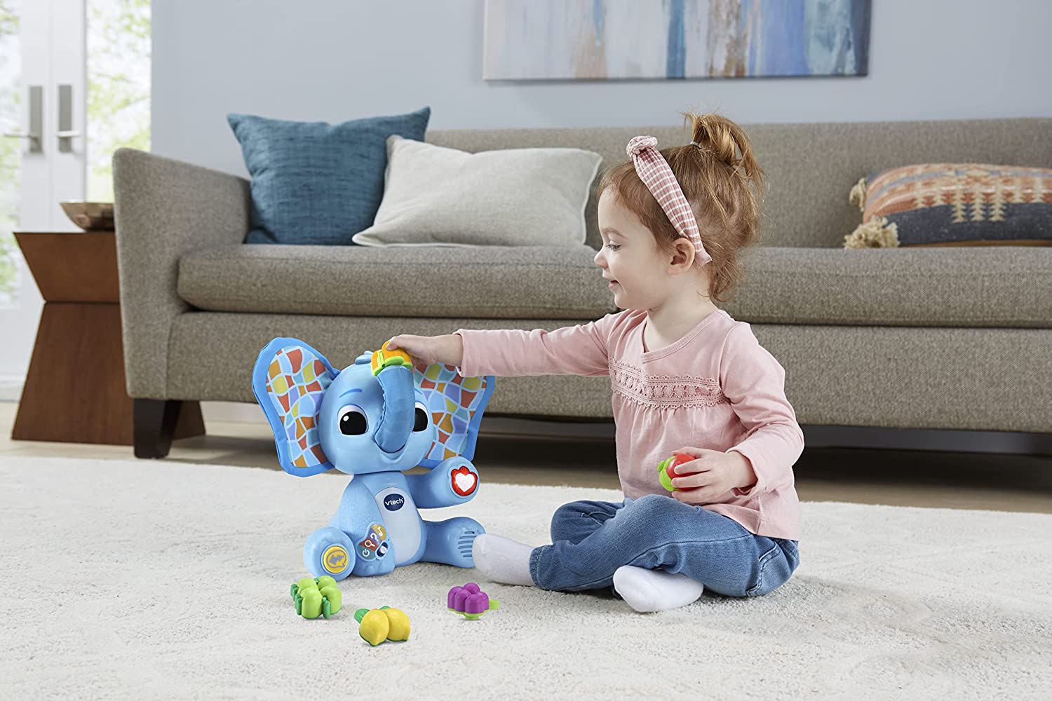 VTech Play & Learn Sensory Smellephant 80 - 552703 - Colorland Toys