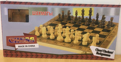 Checkers 3 In 1 Chess Backgammon