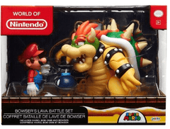 World of Nintendo Super Mario Bowser's Lava Battle Set 64512 - Colorland Toys