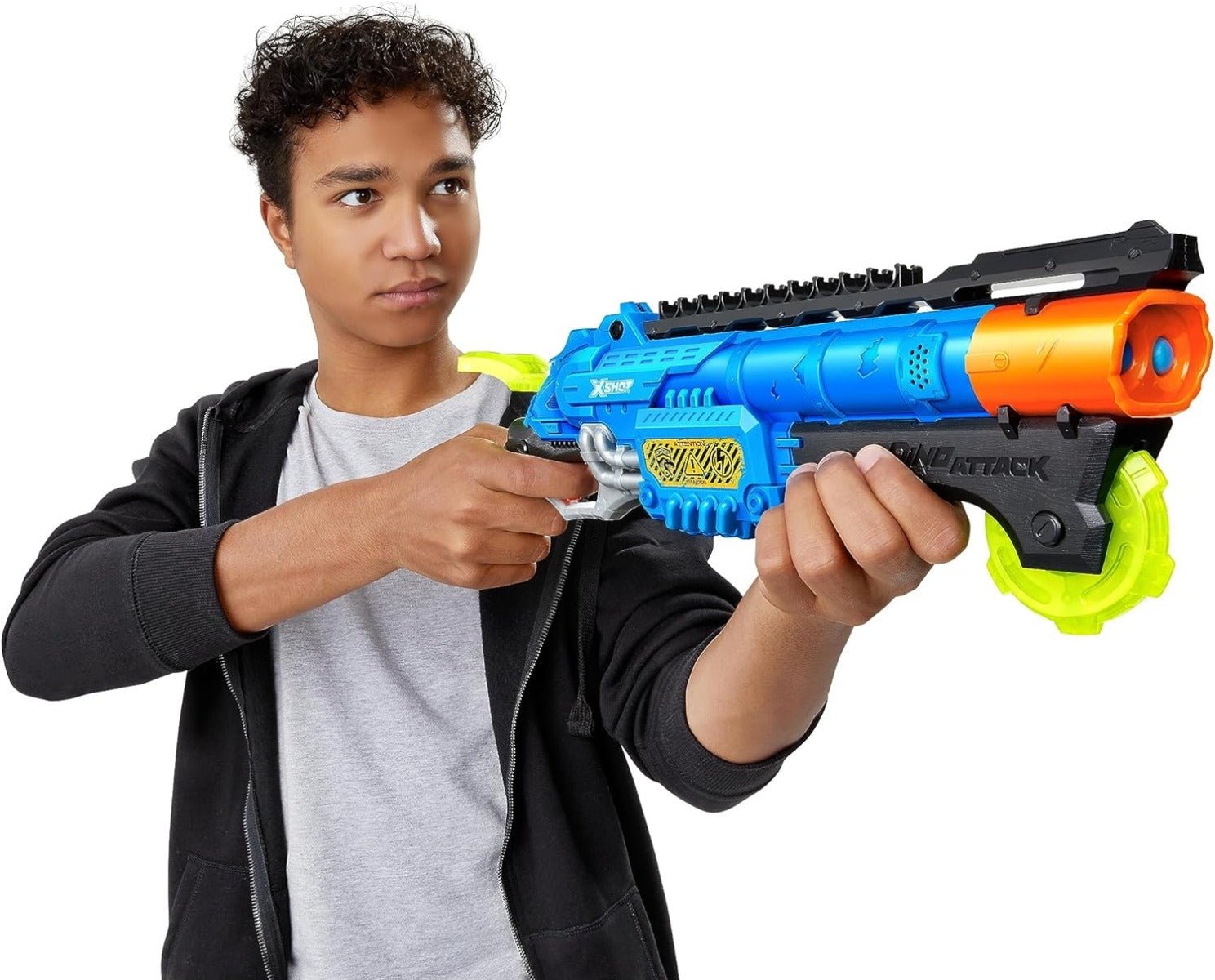 X - Shot Dino Attack Claw Hunter Foam Dart Blaster 4861 - Colorland Toys