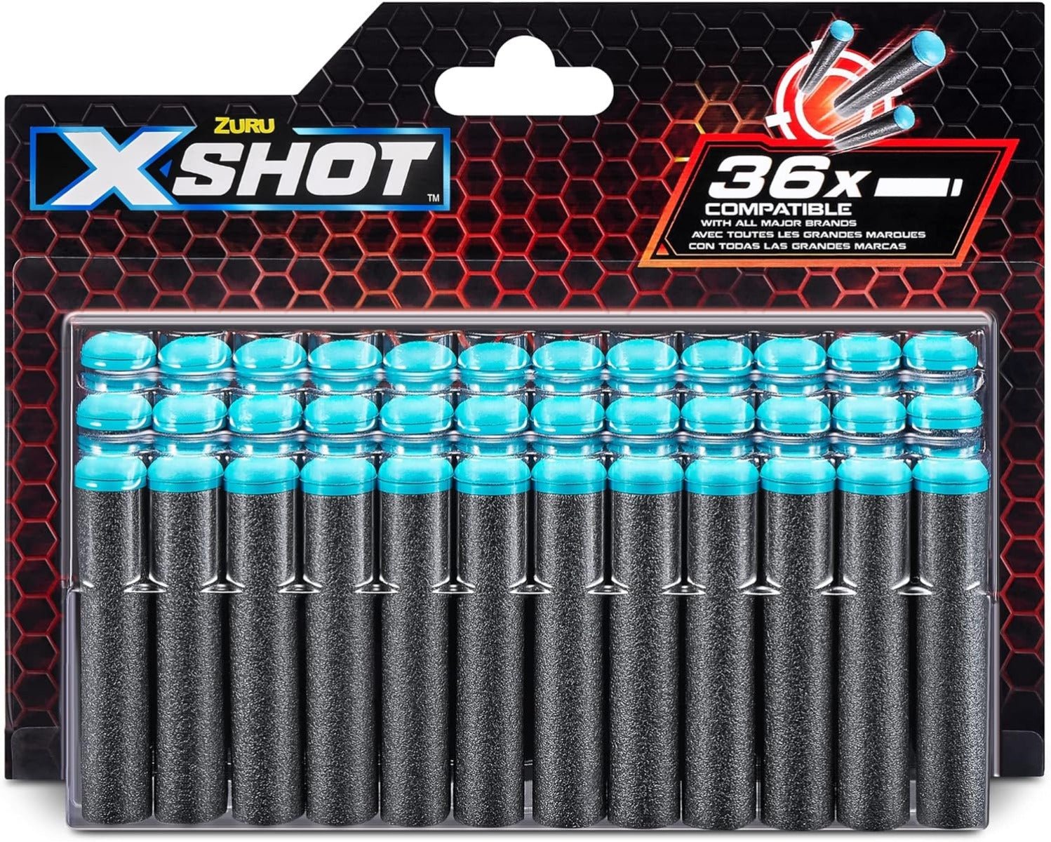 X - Shot Excel Turbo Fire Foam Dart Blaster Refill 3618 - Colorland Toys