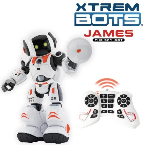 Xtrem Bots James the Spy Bot XT3803084 - Colorland Toys