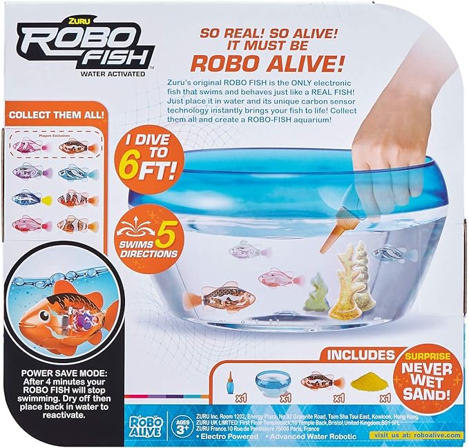 Zuru Robo Fish Water Activated - Colorland Toys