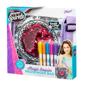 Shimmer N Sparkle Magic Sequin Messenger Bag 