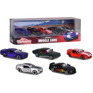 MAJORETTE 212053168 American Muscle cars Edition 5er Set scala 1:64 NUOVO ° 