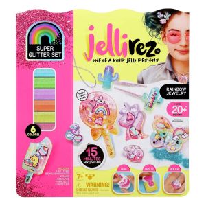 JELLI REZ Style Me Pack ANIMALS JelliRez Jewellery Making Kit 