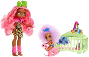 Cave Club Wild About Babysitting Playset with 2 Dolls and Accessories - GNL92