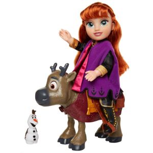 Disney Frozen II Anna Doll And Sven Travel Doll 207164