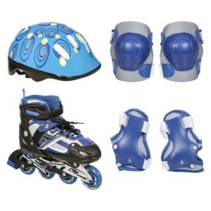 Top Gear Roller Skate Shoes 34-37 Blue TG-9006