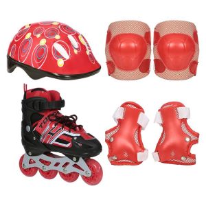 Top Gear Roller Skate Shoes 30-33 Red TG-9006
