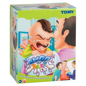 New Tomy Burp The Baby Game 