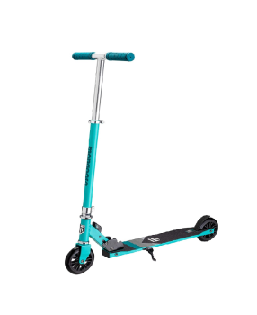 Mongoose Trace Folding Scooter 120mm Teal R6109Z