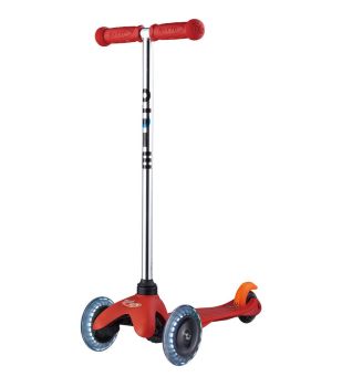 Mini Micro Classic Red LED Scooter MM0286