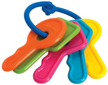 The First Years Learning Curve First Keys Teether Y2049