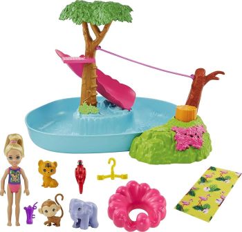 Barbie Chelsea the Lost Birthday Splashtastic Pool Surprise GTM85