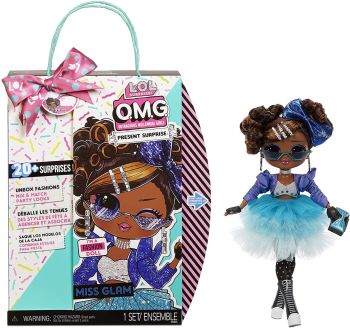 LOL Surprise! OMG Present Surprise Fashion Doll Miss Glam MGA-576365