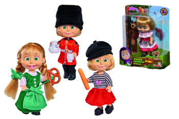 Masha and The Bear Country Dolls 109301087 - Pack of 1