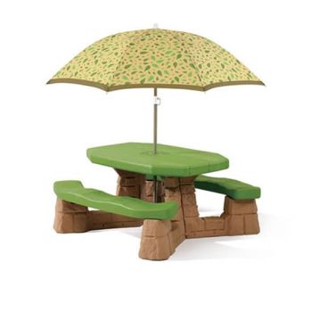 Shop Step2 Naturally Playful Picnic Table with Umbrella 

