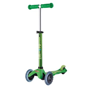 Mini Micro Deluxe LED Scooter Green MMD051