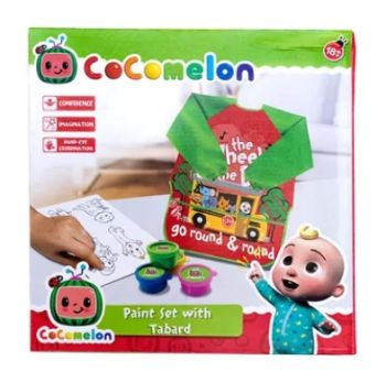 Cocomelon Paint Set with Tabard TP100730