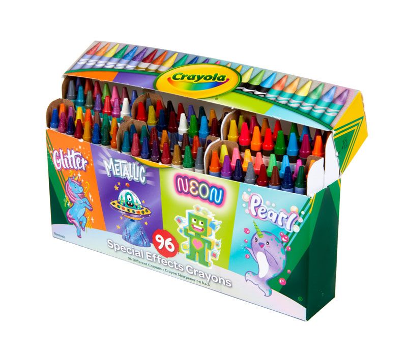 CY52-3453 Crayola 96-Count Special Effects Crayons